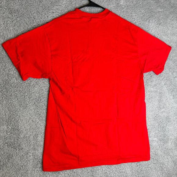 Vintage Kamehameha T Shirt Adult Large Red Crew Neck Makaha Hawaii - Picture 5 of 9